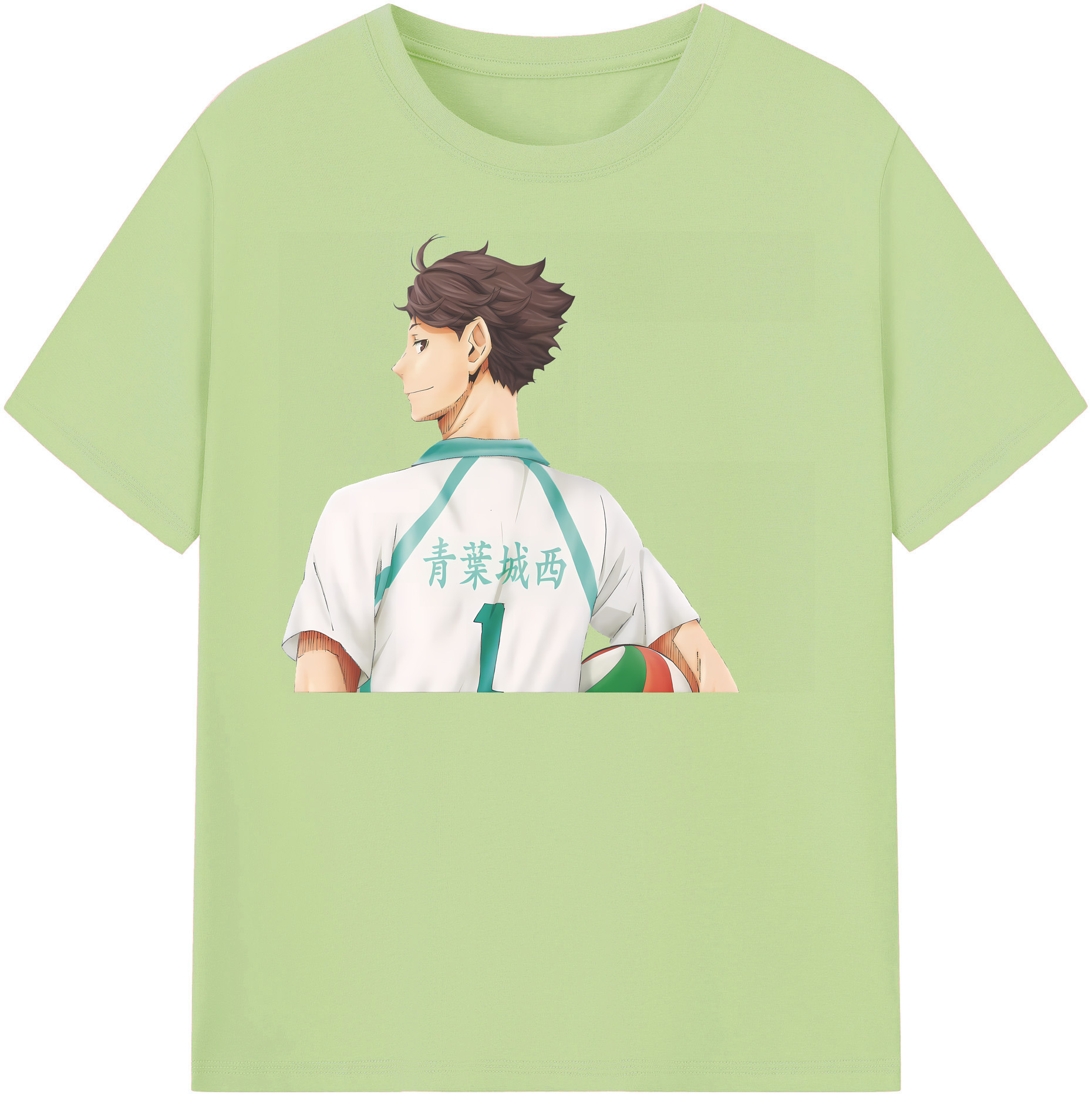 （画像用） ハイキュー!! Haikyu!! 綿100％半袖Tシャツ（フロントプリント）